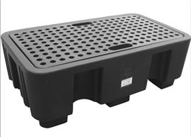 Paleta plastična ( tankvana ) za dva bureta nosivosti 650 kg JBM